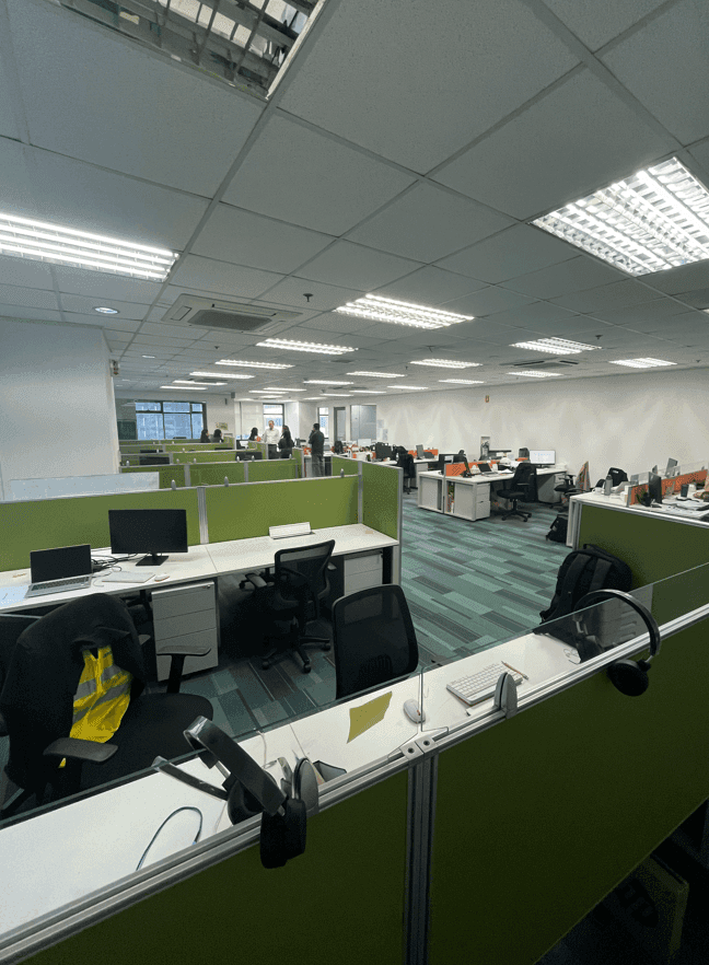 Open space d’une entreprise aux Philippines