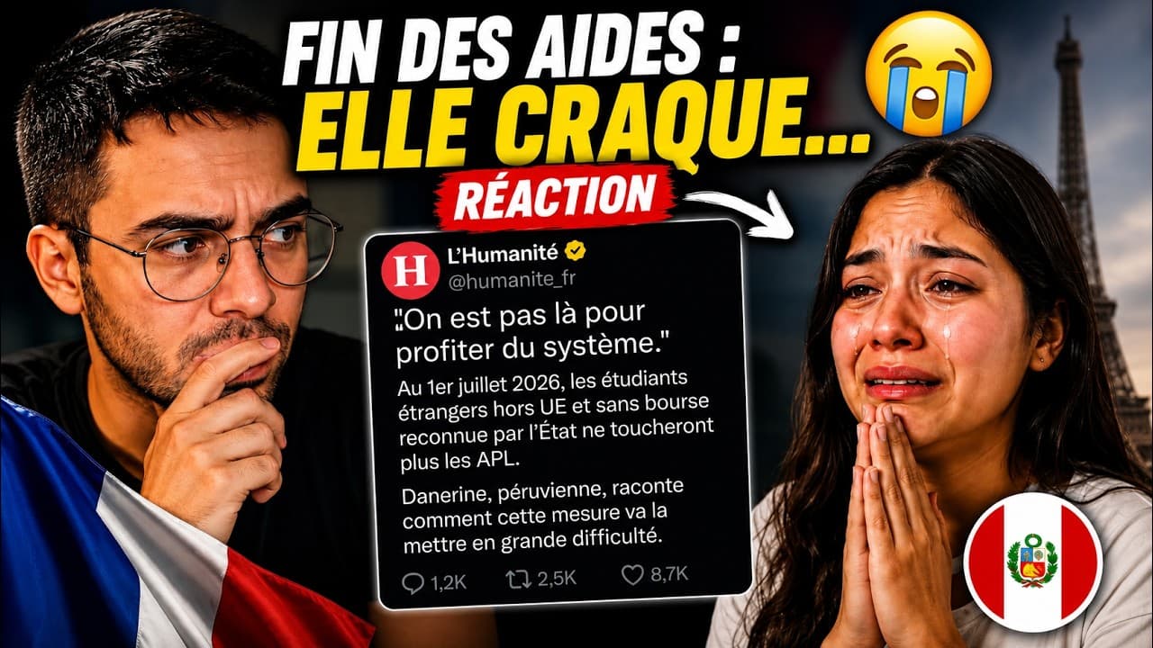 Cette étudiante étrangère se plaint de ne plus toucher les APL en France